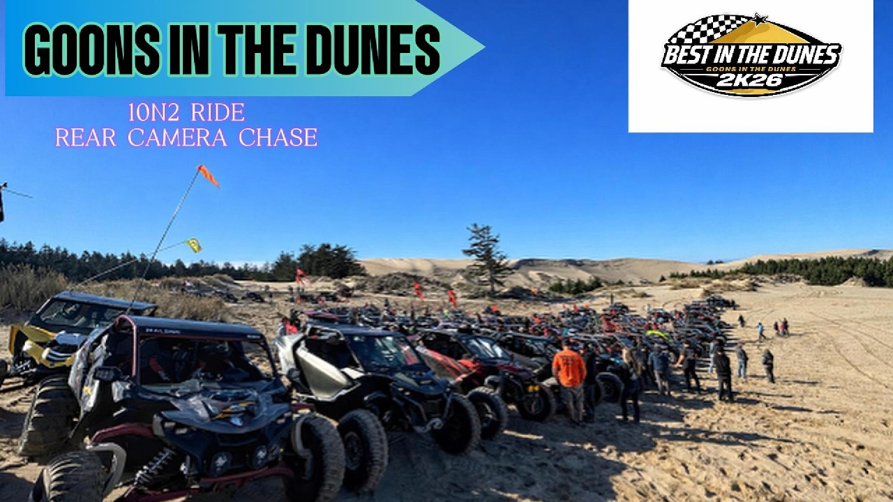 Goon in the dunes 2026 rear camera chase POV lead car