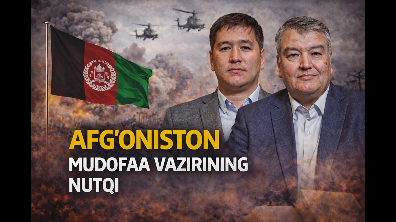 AFG‘ONISTON MUDOFAA VAZIRINING NUTQI