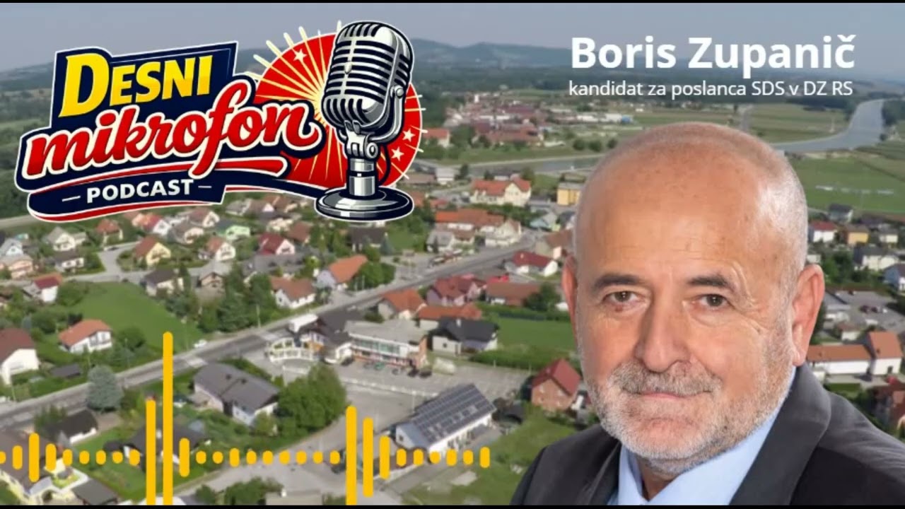 Podcast Boris Zupanič, kandidat za poslanca SDS