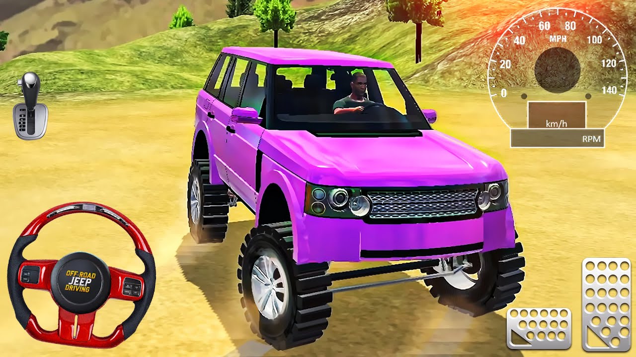 Offroad Monster Truck Racing Truck Simulator - Jeep Drive 2025 - Android GamePlay