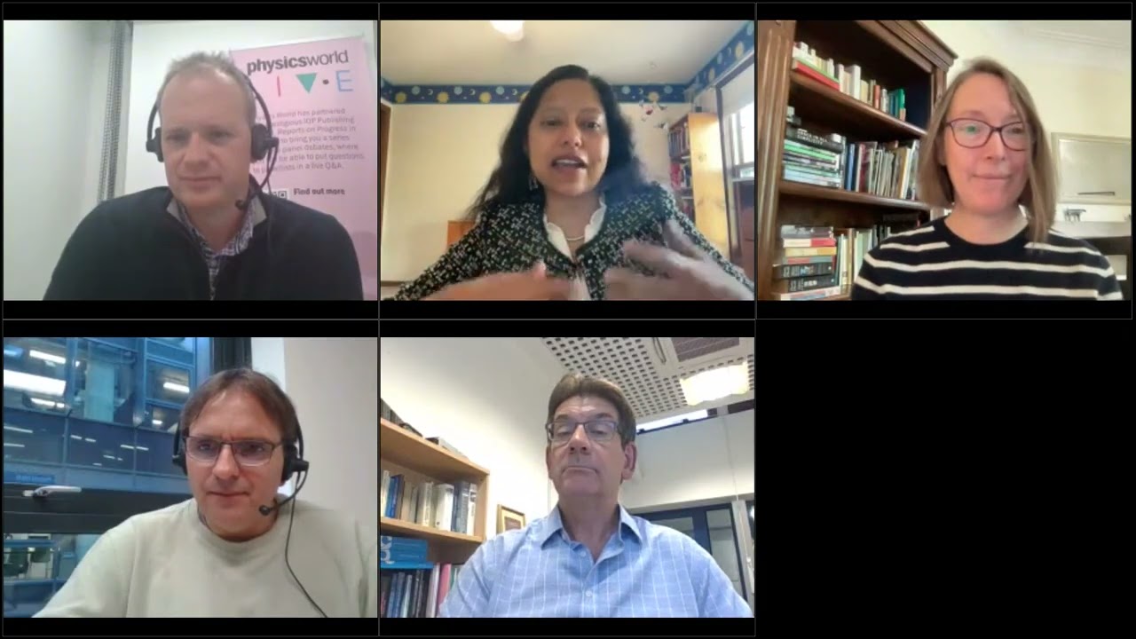 Physics World Live The future of particle physics