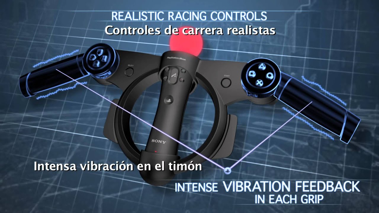 Volante para PlayStation Move (Racing Wheel)