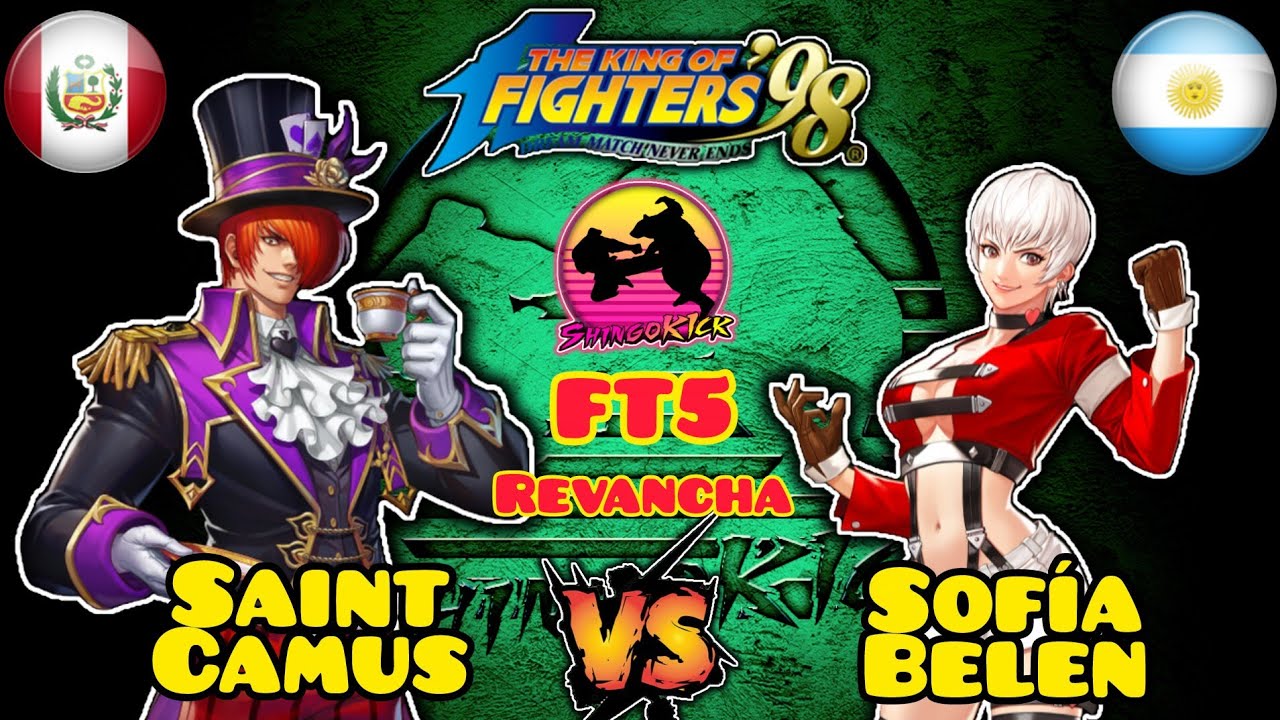 🔥La Revancha más Buscada🔥🇵🇪Saint Camus🇵🇪🆚🇦🇷Sofía Belen🇦🇷 FT5 #kof98 