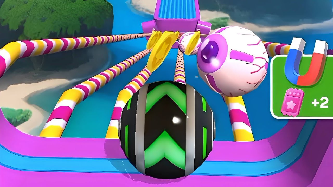 Sky Rolling Ball 3D Gameplay New Update Level 198