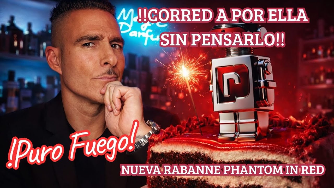 #!NUEVO RABANNE PHANTOM PARFUM IN RED! !Corred a por ella sin pensarlo! PURO FUEGO! MagicParfum. JC