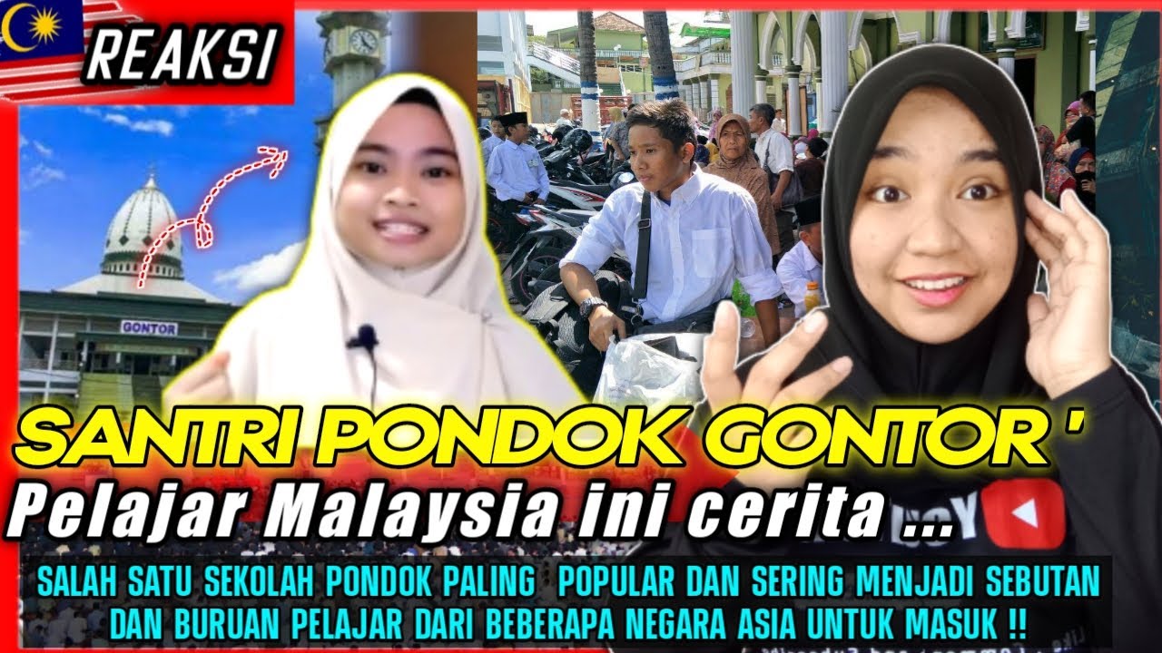 PENGALAMAN PELAJAR MALAYSIA JADI SANTRI DI SEKOLAH PONDOK PALING POPULAR DI INDONESIA  🇲🇾🇮🇩