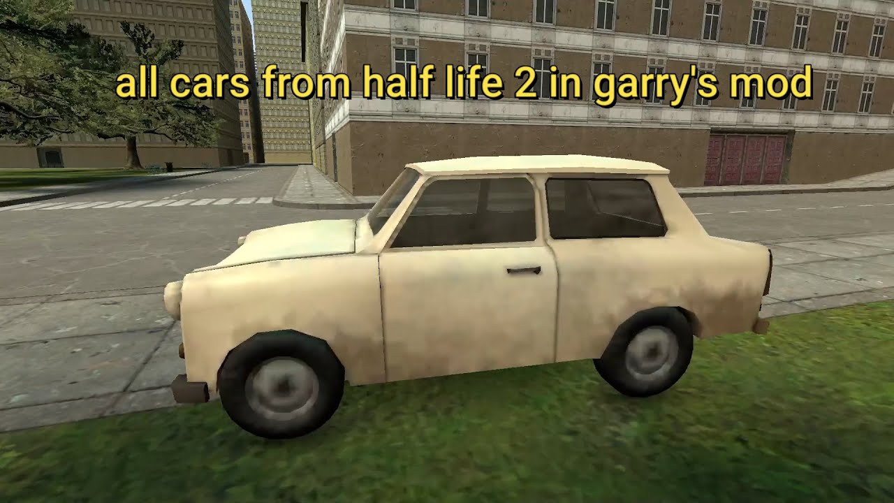 All Cars From Half Life 2 (Addon) (Garry's Mod)