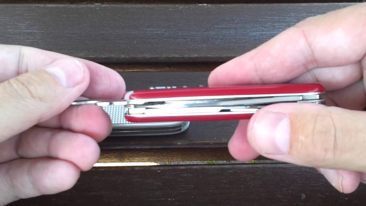 Why Victorinox compact is ideal pocket knife