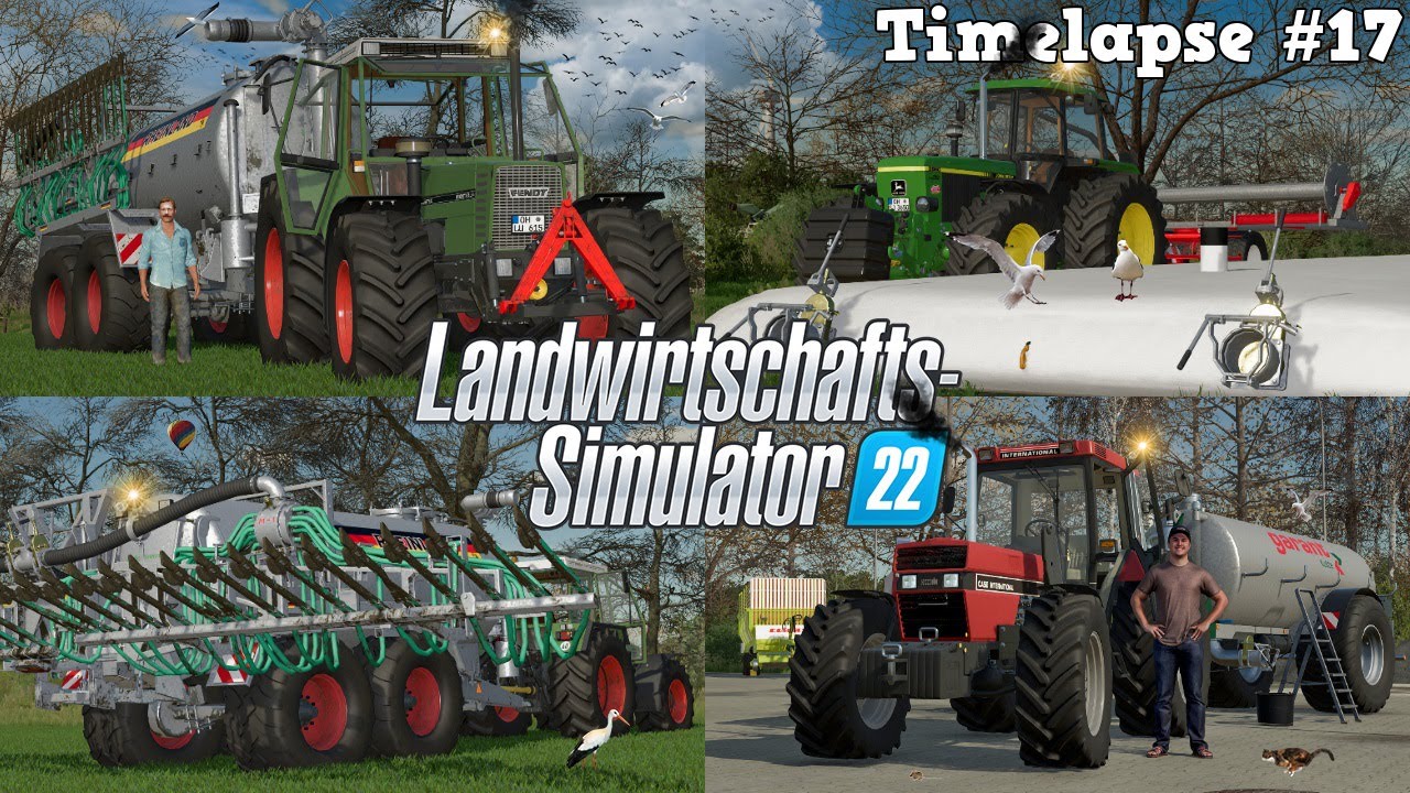 GÜLLEFLUT - GÜLLEN aus ÜBERFÜLLTEM GÜLLESACK mit FENDT FAVORIT 615 LSA! 💩🚜💨 | [LS22] - Timelapse #17