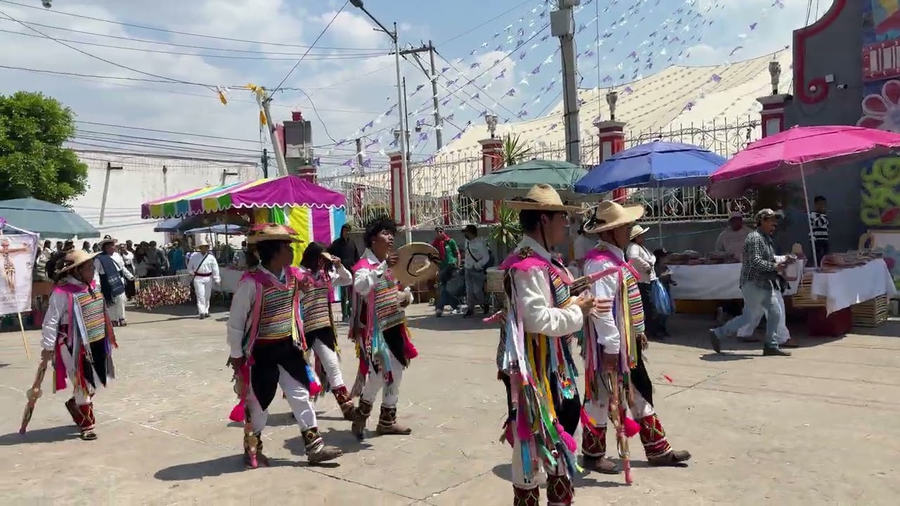 Danza de sonajeros Abajeños Tierra Santa, Tuxpan Jalisco, Visita a la Preciosa Sangre de Cristo.