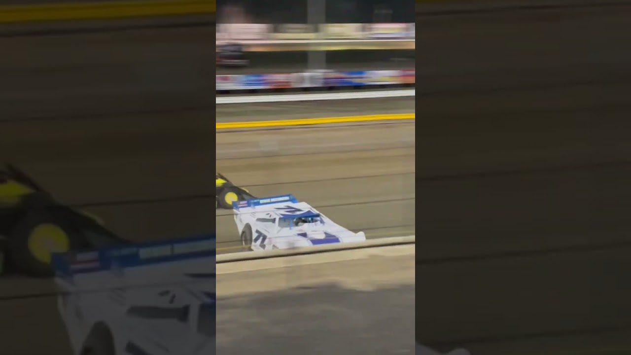 Hard Crash at Georgetown Speedway 