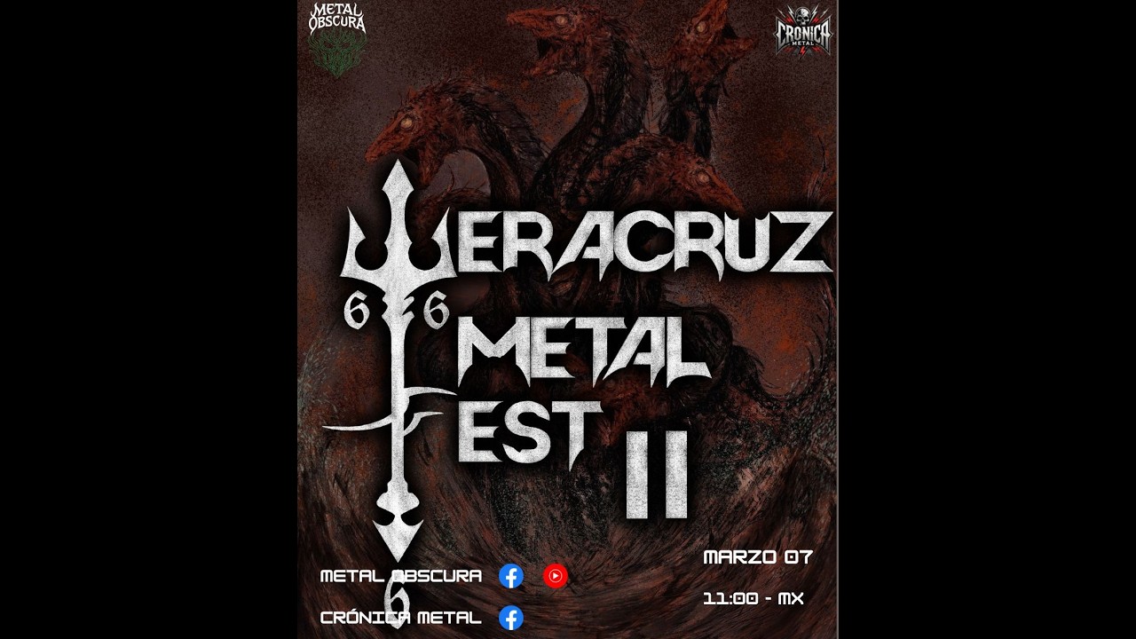 M O  y C M  Presentan  Rumbo a Veracruz Metal Fest II