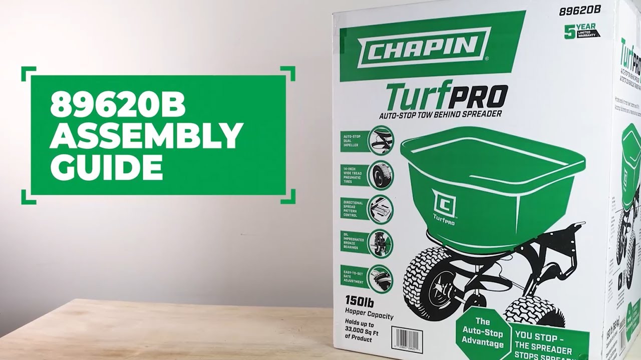 89620B TurfPro Turf & Landscape Spreader Instructional Video