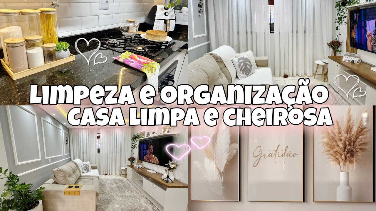 Limpeza e organização da casa toda | presisava DESABAFAR está me fazendo mal 😷 