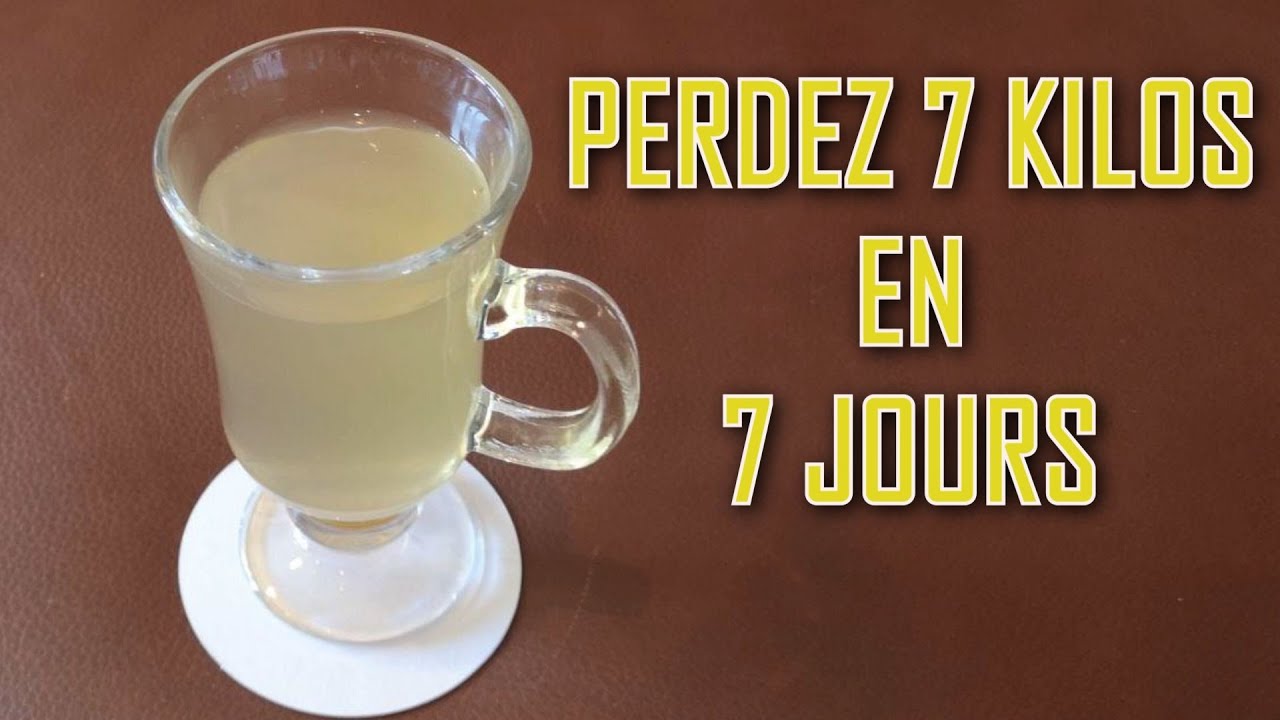 Boisson pour maigrir: Comment perdre du poids rapidement