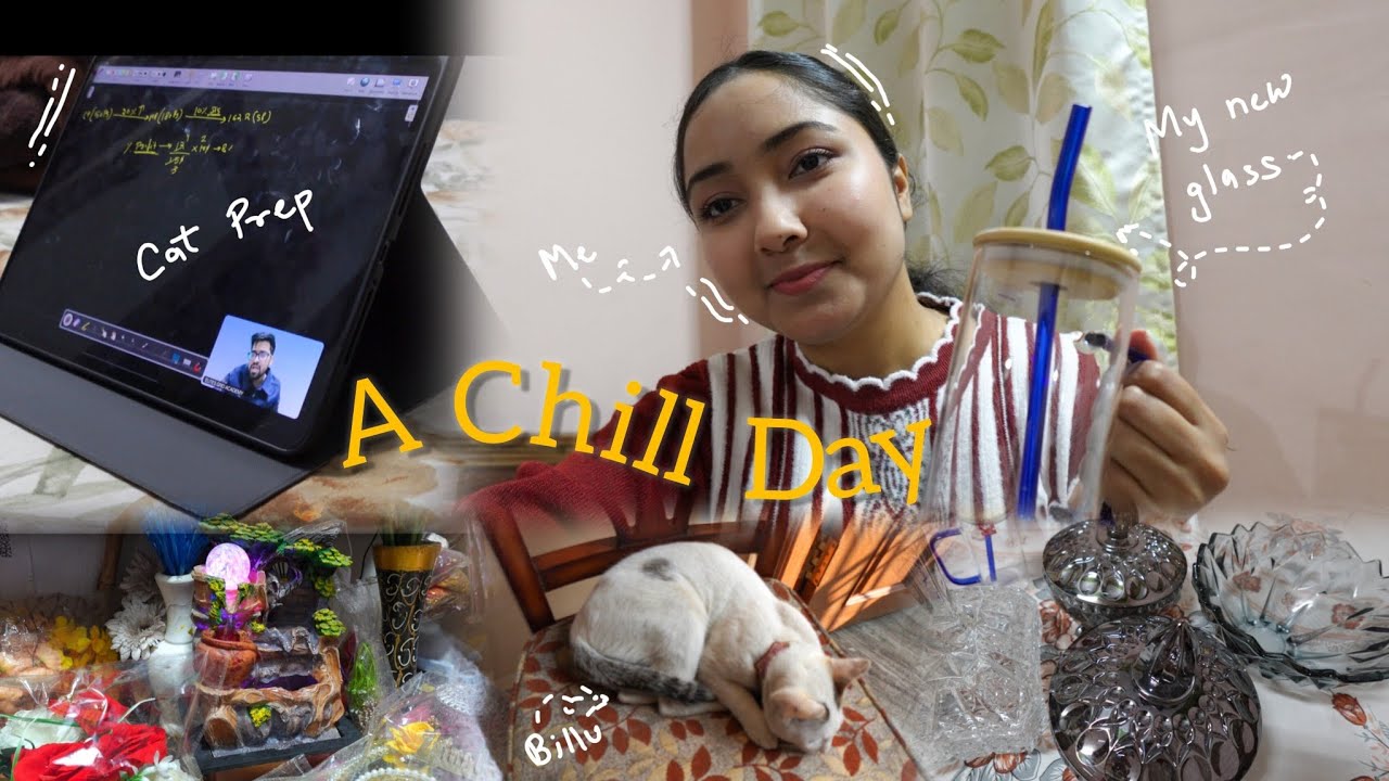 A Chill Day- Shopping 🛍️ Study 📚 Fun | With Baaa 