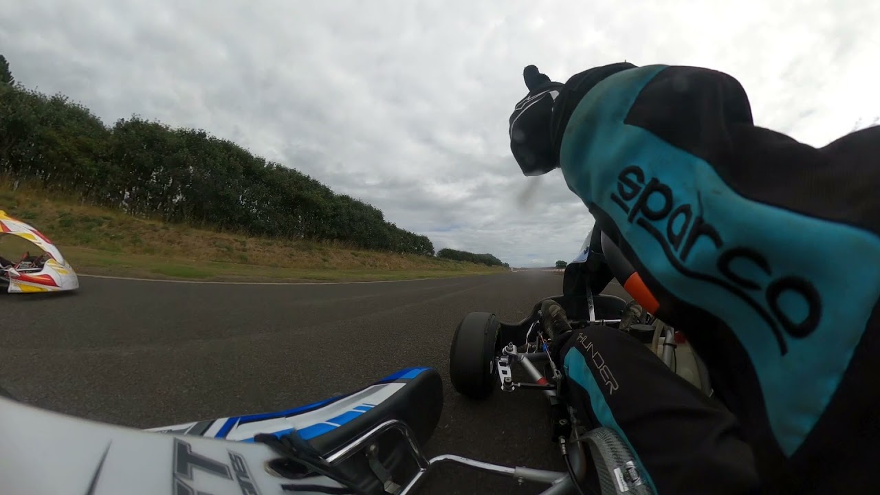 Charlie Kelso winning the Super series at ESKC Crail 2021