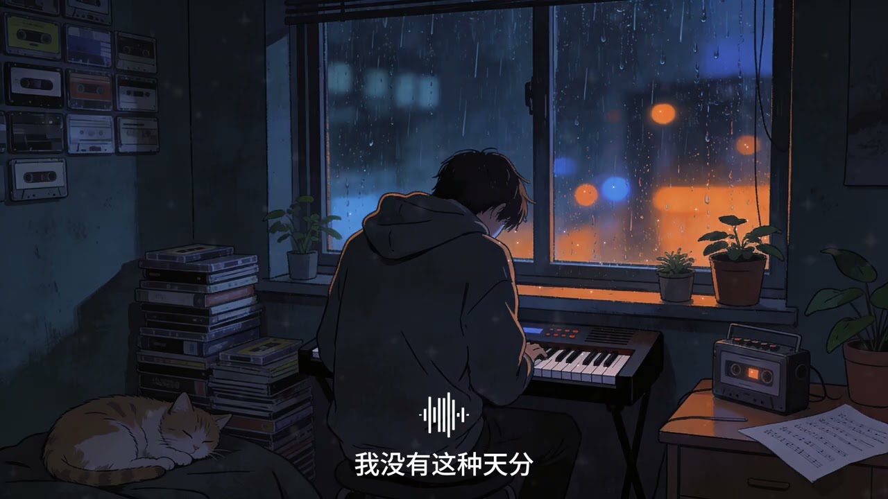 周杰伦 Jay Chou 《安静》(Silence) . - Midnight Asia Lofi Cover | For Soft Quiet Jay Chou Lofi Nights