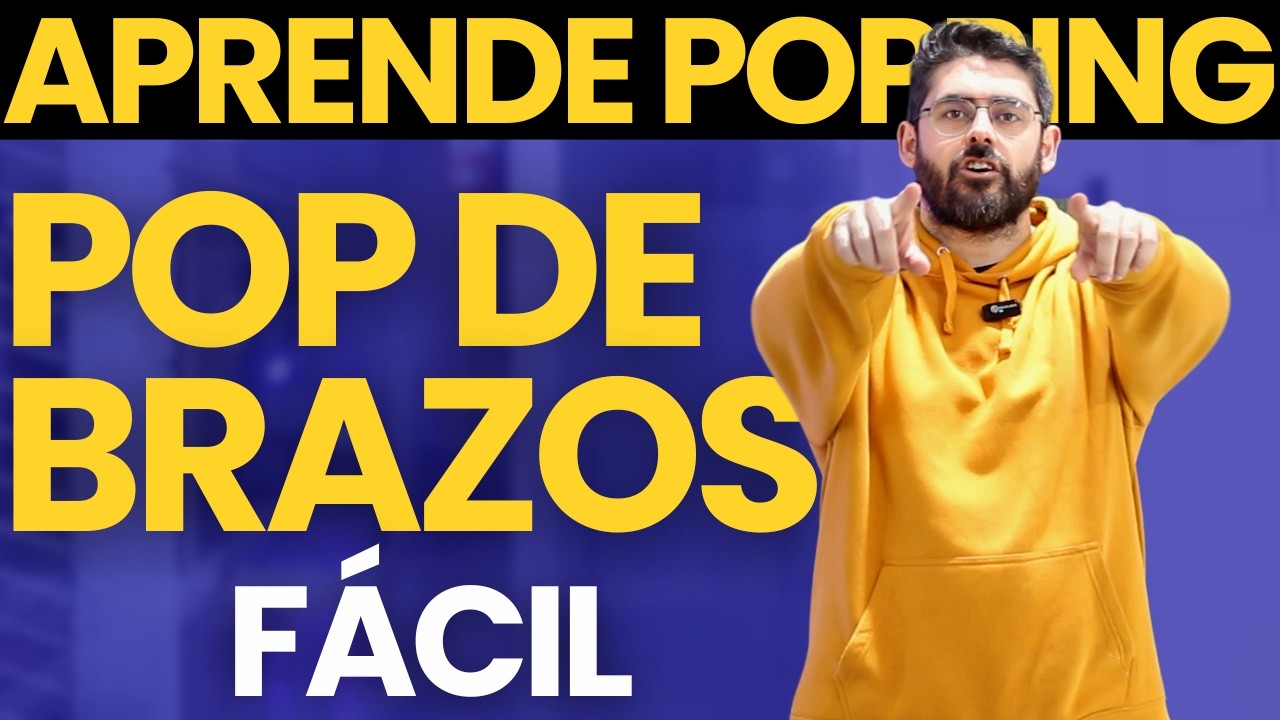 APRENDE a BAILAR Popping fácil | CÓMO hacer POP con el Brazo paso a paso