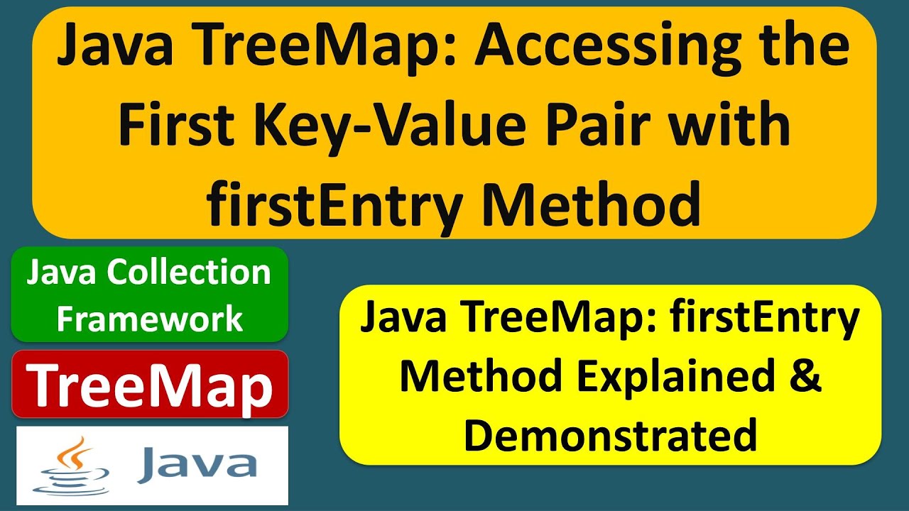 Java TreeMap: Accessing the First Key-Value Pair with firstEntry Method | Java Collection Framework