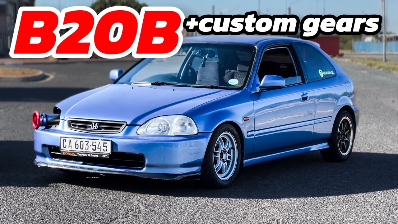 B20 Civic plus custom short gear ratios 🔥