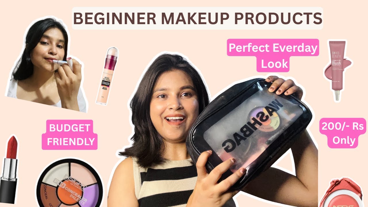 Budget-Friendly Makeup Products | Makeup Kit For Beginners #makeup #yt #skincare #maybelline #video