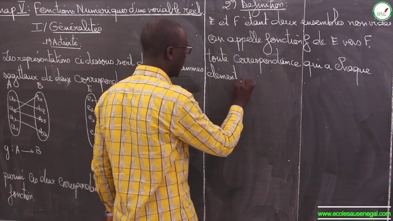 Cours - Seconde S - Mathématiques : Fonctions numériques d'une variable réel