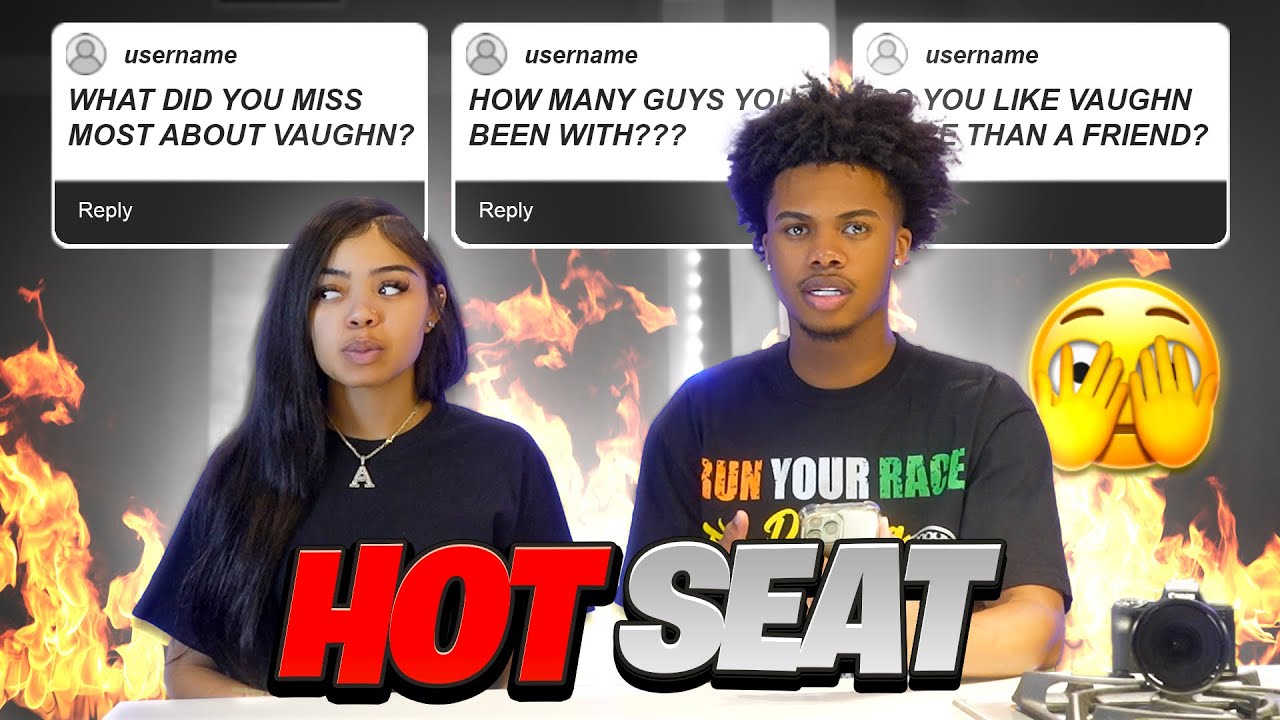 I PUT MY BESTFRIEND IN THE HOT SEAT !