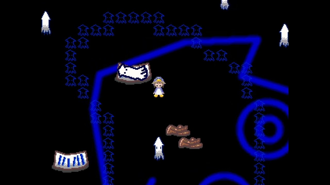 Yume 2kki OST - Nazca Valley: Squid Zone (Extended)