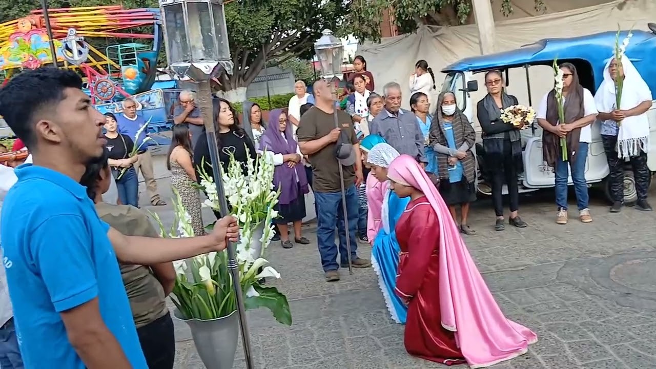 Primer viernes de viacrusis en Ayoquezco 20 de febrero 2026