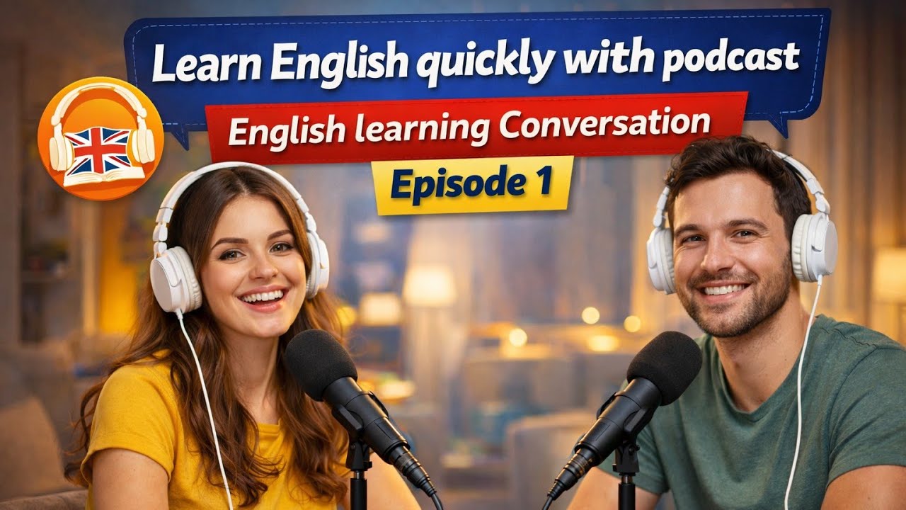 Learn English quickly with podcast | English learning Conversation | Episode 1#english