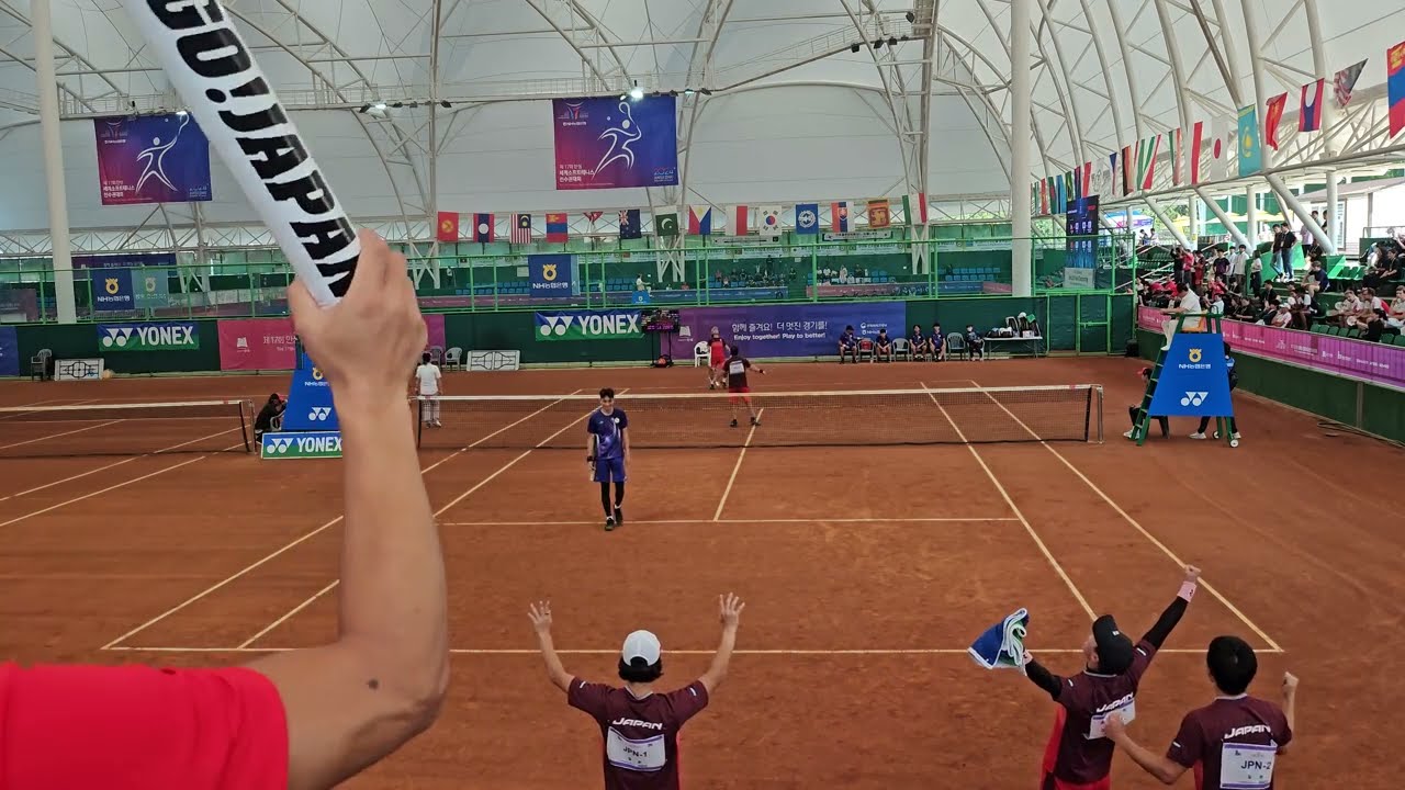 [세계선수권_남자단체전_준결승] 일본 vs 대만/제17회 세계소프트테니스대회/ The 17th World SoftTennis Championship 