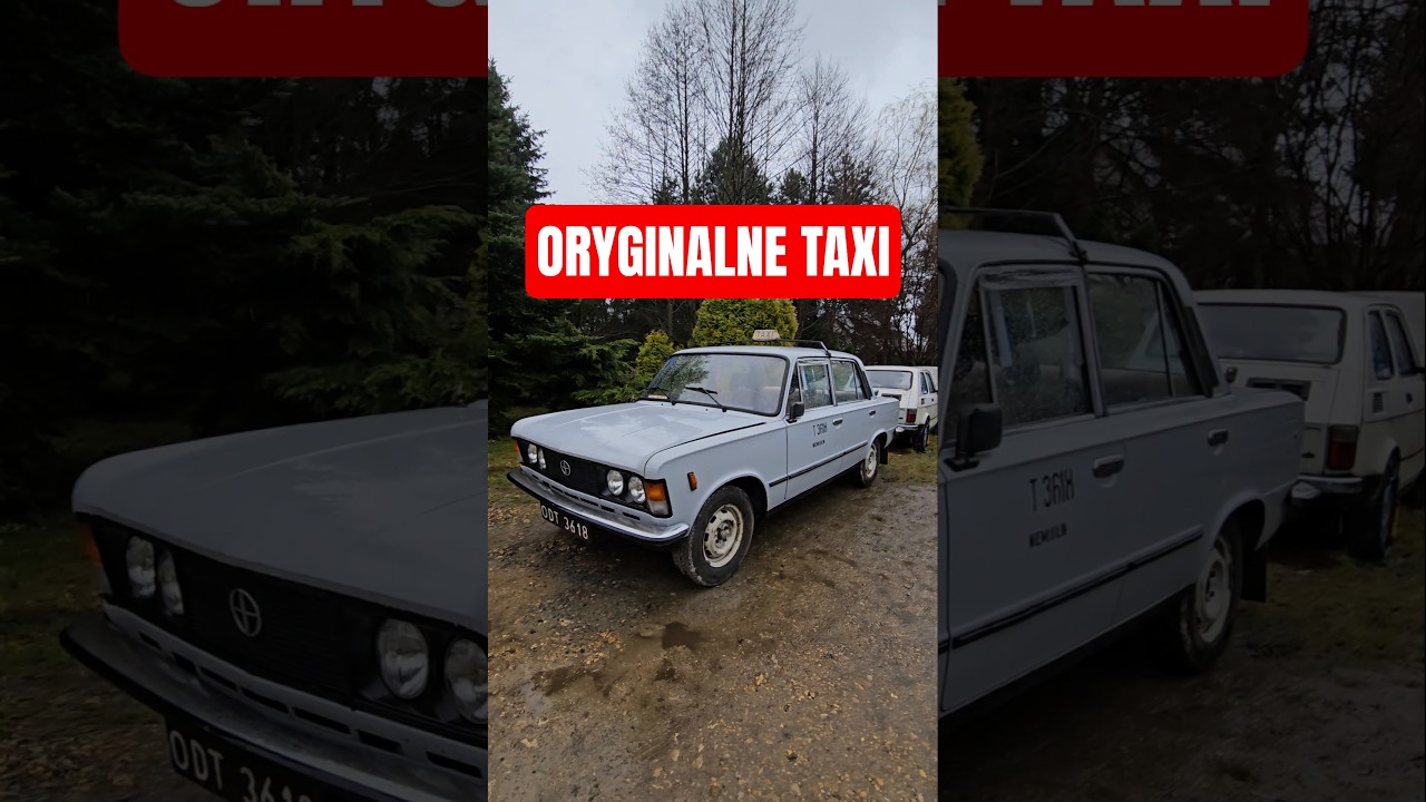 NA FSO 125P - TAXI Z NIEMODLIMA - KTO NIĄ JECHAŁ NA SPOTKANIE ??? #fiat126p #fiat125p #prl #szafran
