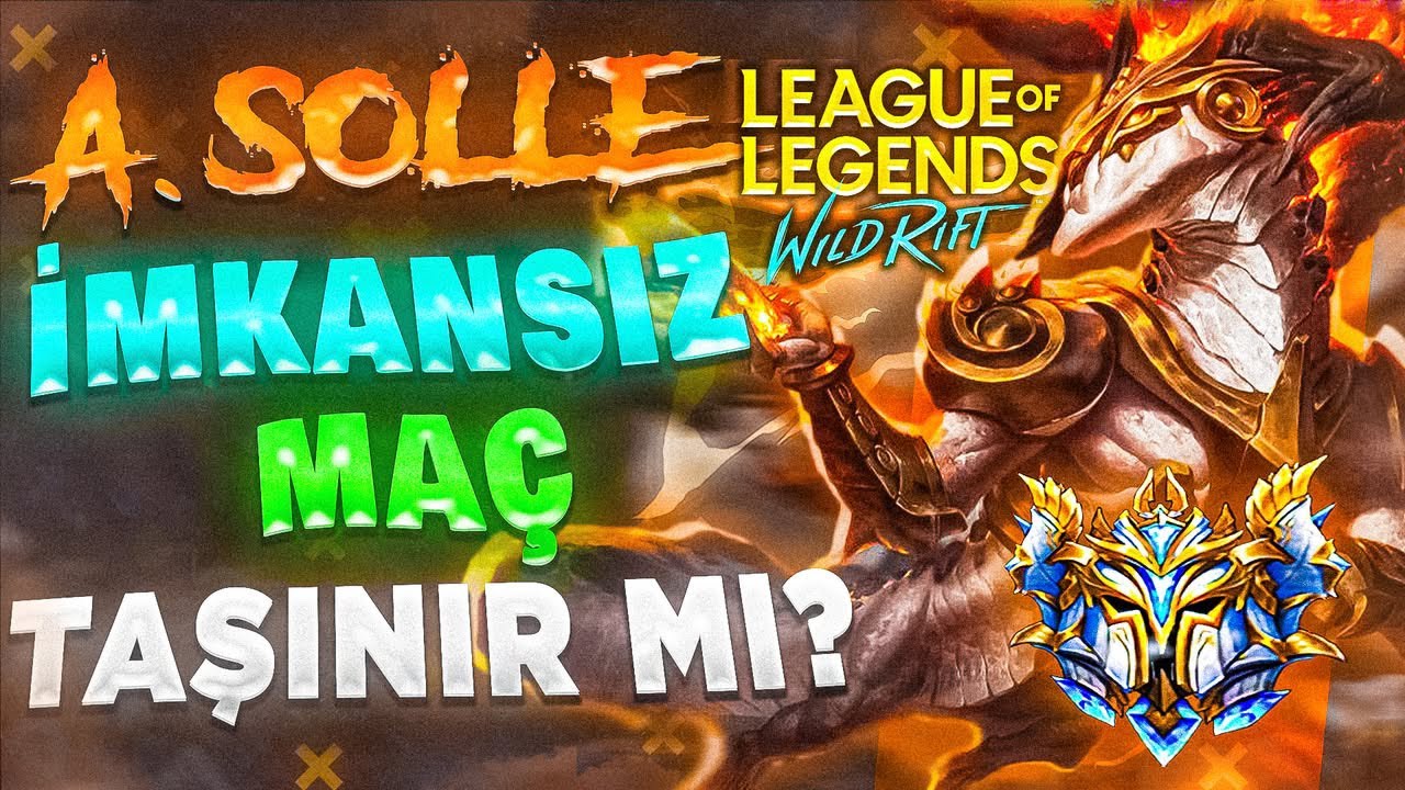 WİLD RİFT: YÜKSEK ELO EFSANE TRY HARD MAÇ!