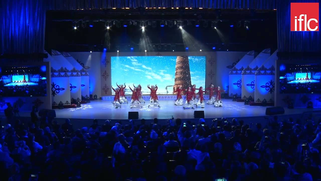 КЫРГЫЗ БИЙИ - Султан Садыралиев жана Себаттын бийчи окуучулары - КЫРГЫЗСТАН
