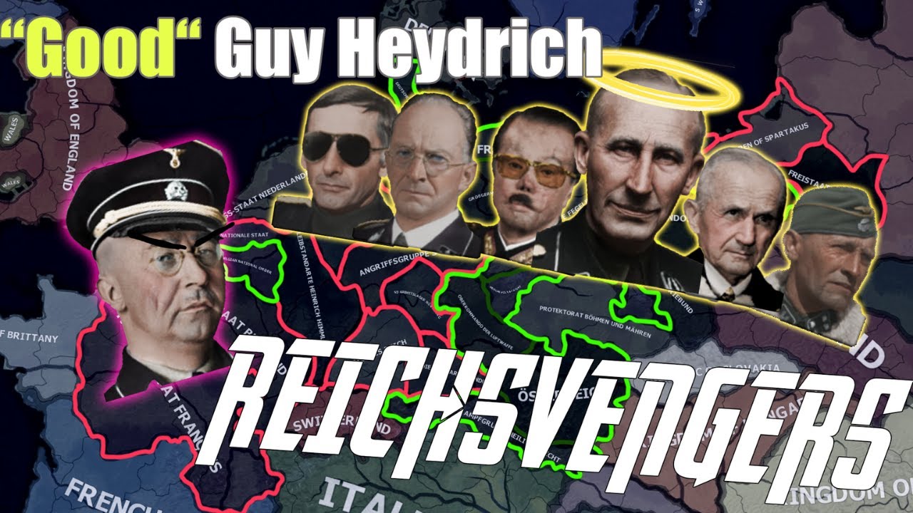 “Good“ Guy Heydrich Defeats Himmler For Ever! The New Order- Hearts of Iron 4