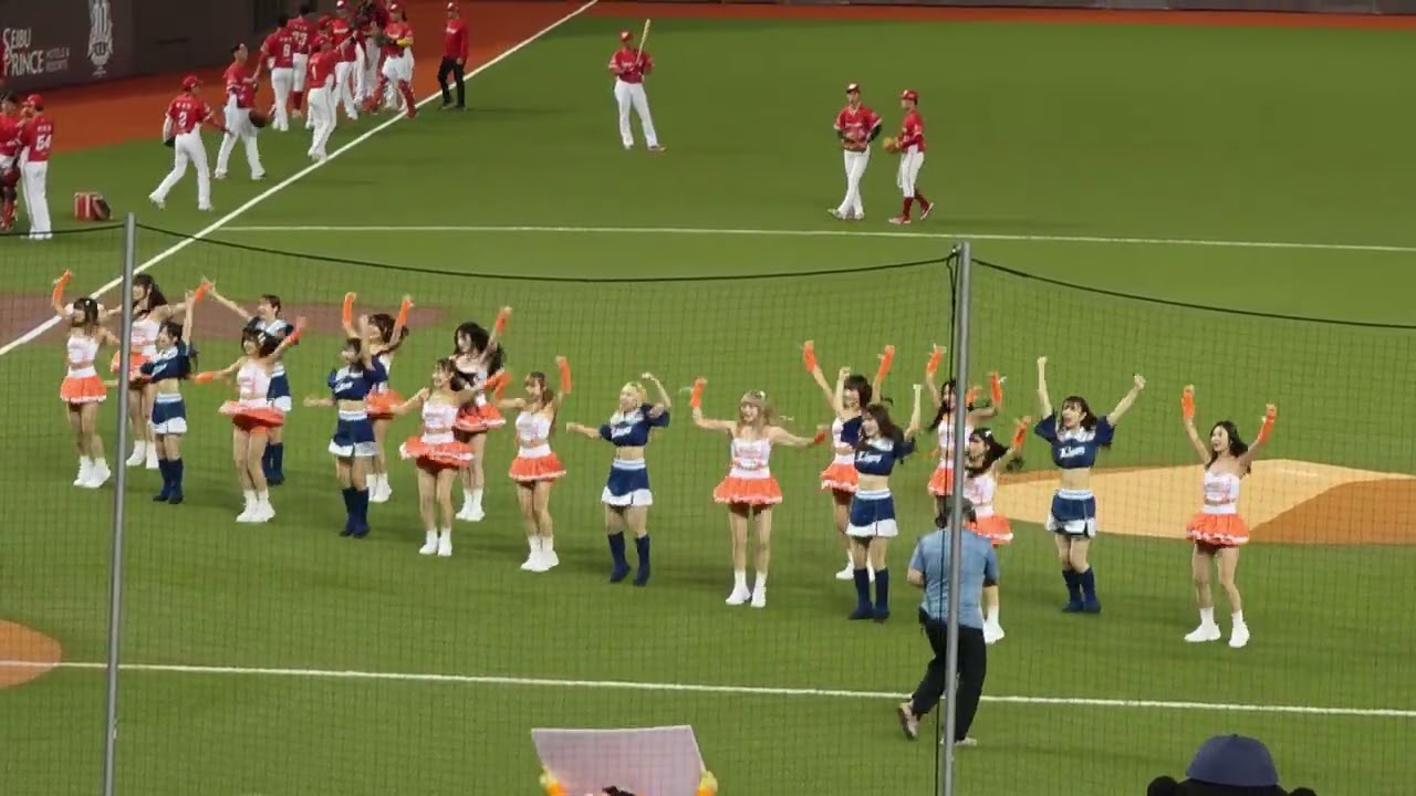 【UniGirls】獅王尚勇〜吠えろライオンズ with bluelegends　20250411 #台灣 #統一獅 #西武ライオンズ
