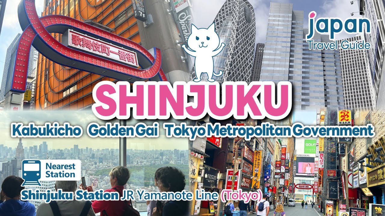【SHINJUKU／Tokyo】Tokyo's busiest downtown area! Kabukicho and skyscrapers.｜Japan Travel Guide