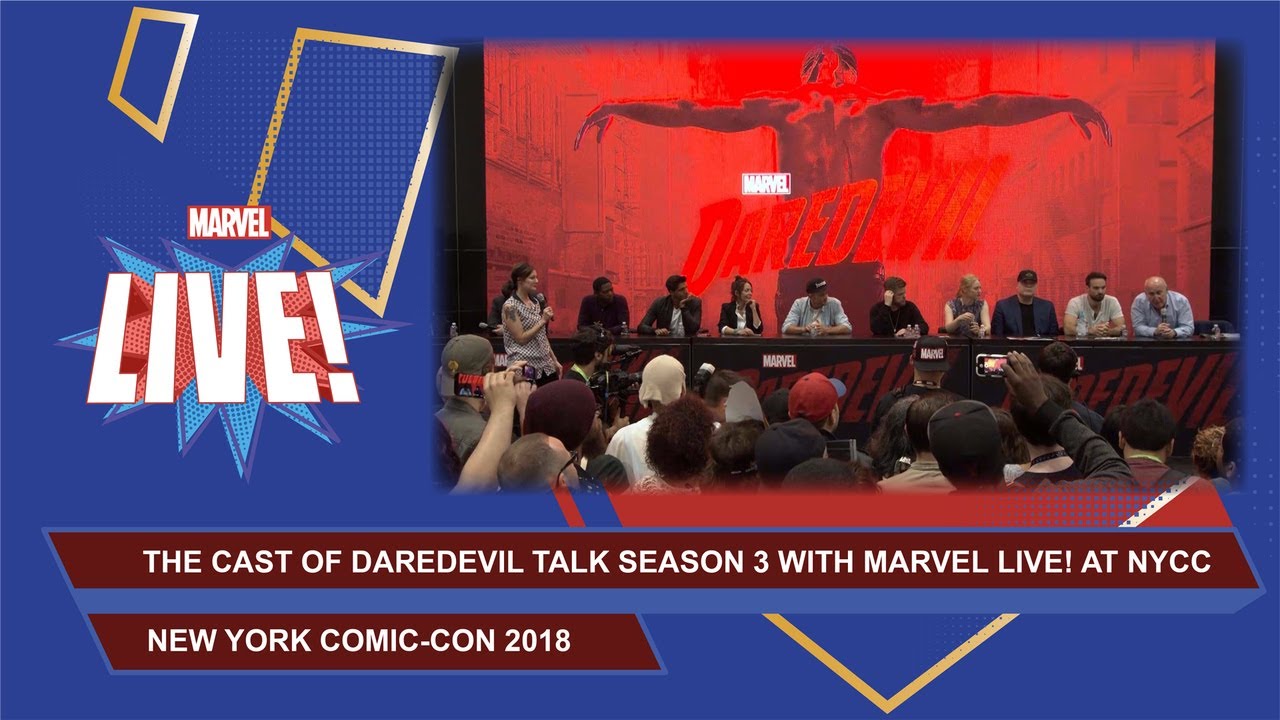 The cast of Marvel's Daredevil talks season 3 at NYCC 2018