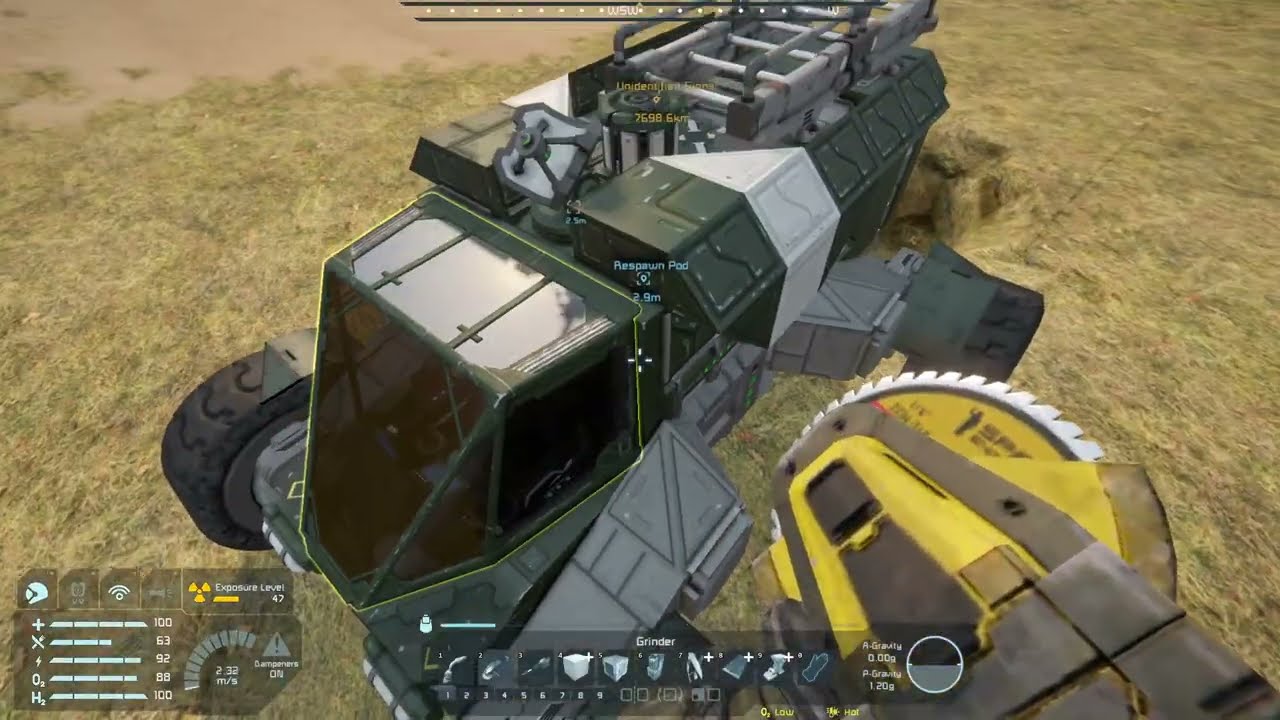 Super Slow Space Engineers Survival Series / SSSESS E1