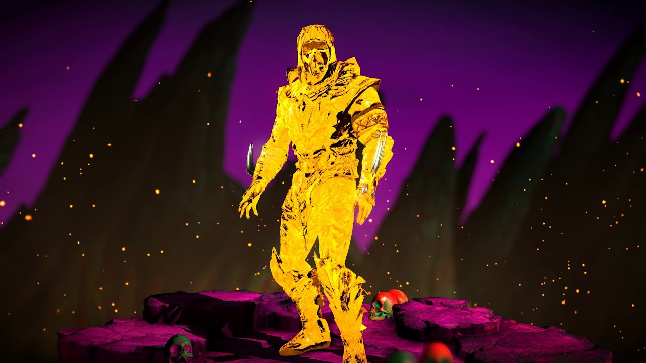 Mortal Kombat X (PC) Mod - HellFire Gem Scorpion {By UncleFestor} ( 1080p 60 FPS )