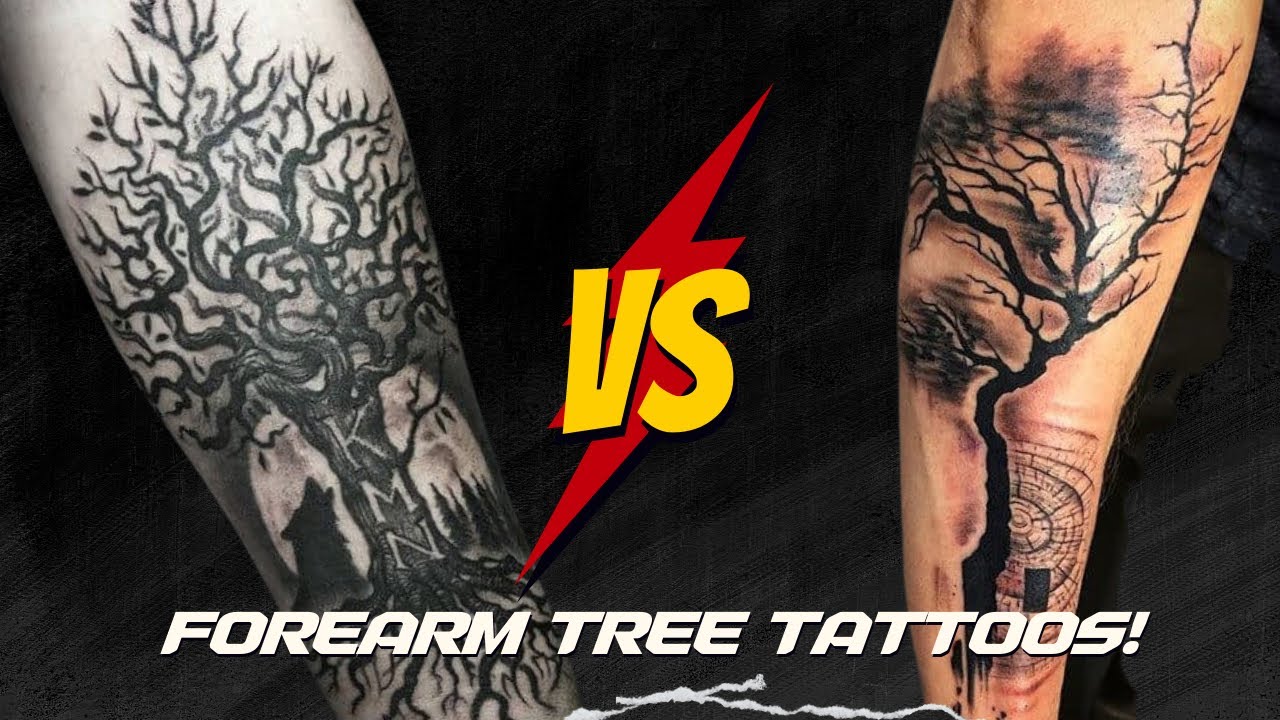 90+ Forearm Tree Tattoos You Need To See!