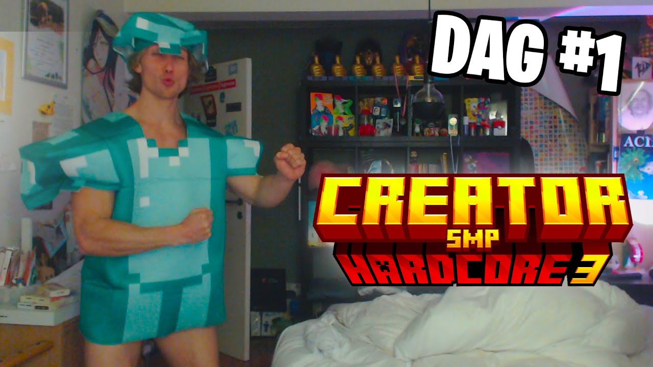 🔴MINECRAFT CREATOR SMP 3 LIVESTREAM DAG #1