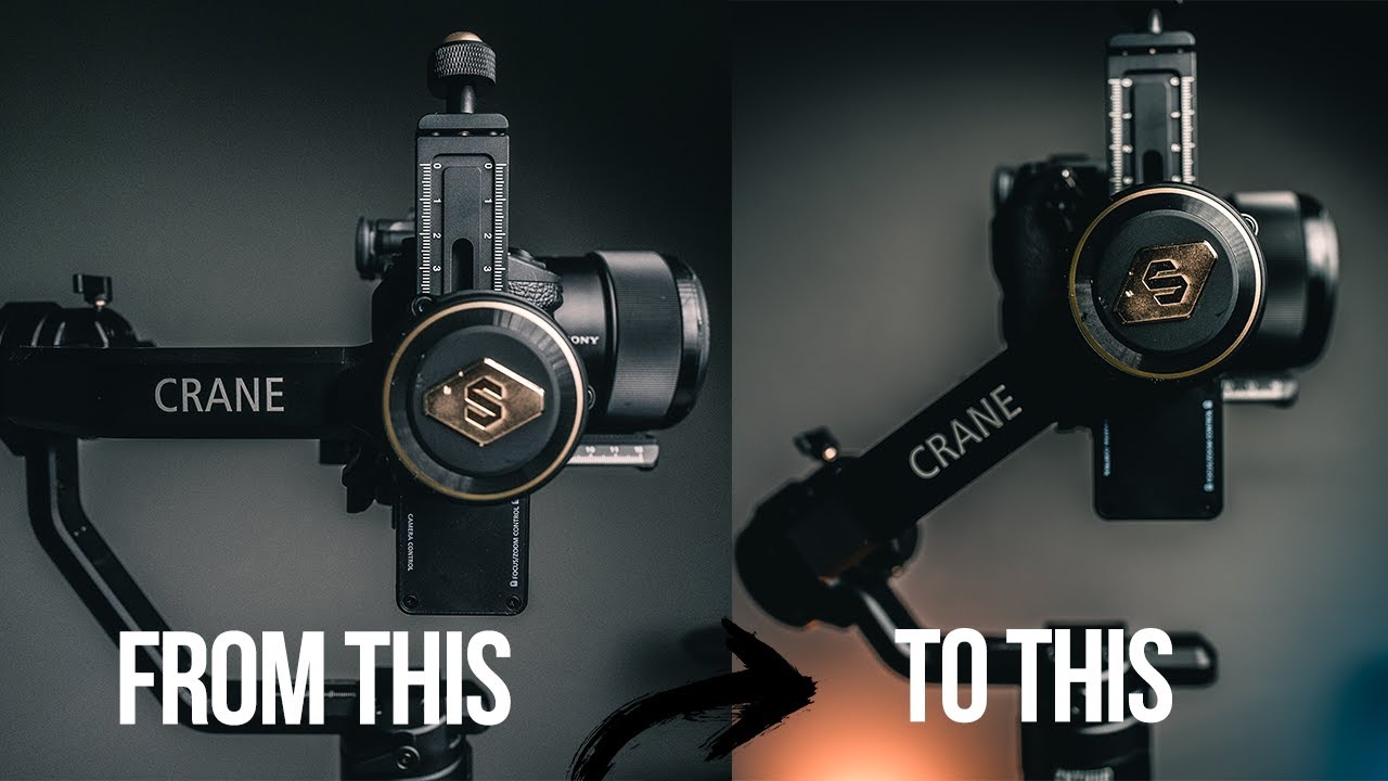 How To Change The Zhiyun Crane 2S Motor Angle | Now It's Perfect!