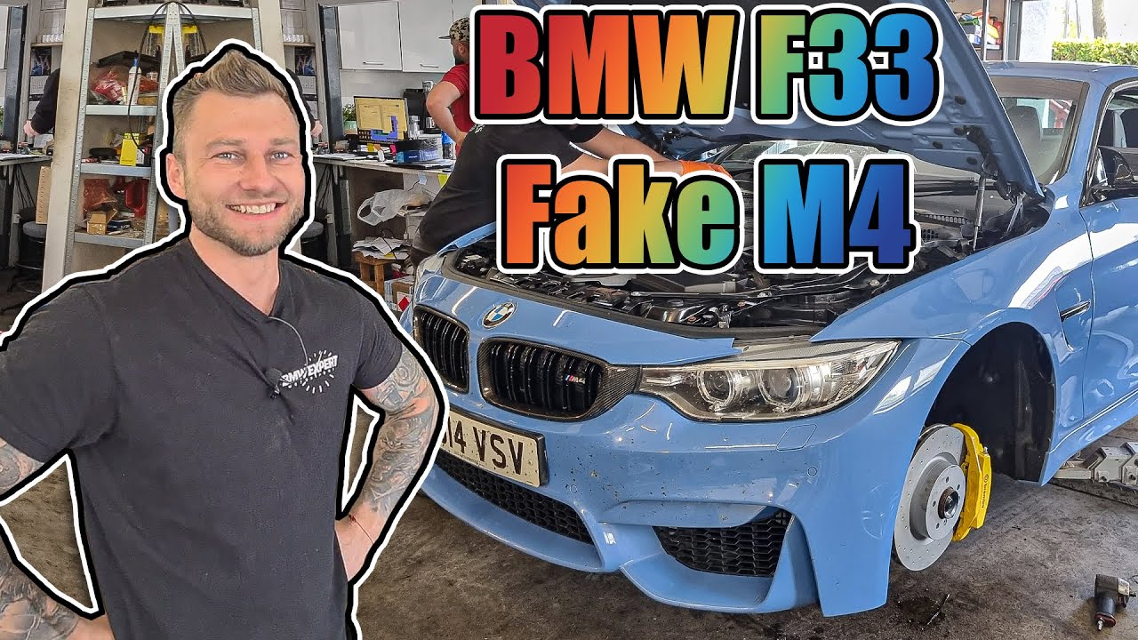 DZB Brake feat. BMW Expert - BMW F33 fake M4