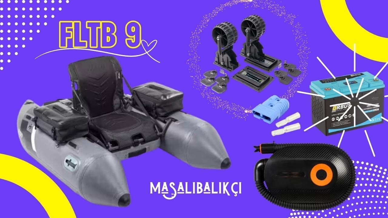 DECATHLON FLTB 9 - PART 1 / Float Plus tekerlek montajı, ITIWIT pompa, ORBUS LifePo4 lityum akü