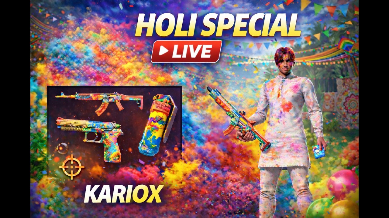 Scarfall 2.0 LIVE RANK PUSH TO SAMRAT🥶AND EXCLUSIVE GIVEAWAY I KARIOX IS LIVE🎮#scarfall