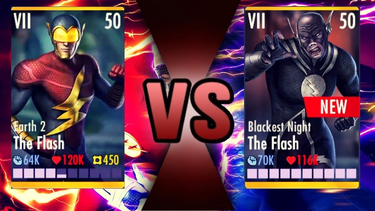 Blackest Night The Flash Vs. Earth 2 The Flash! Injustice Gods Among Us 3.1! iOS/Android!