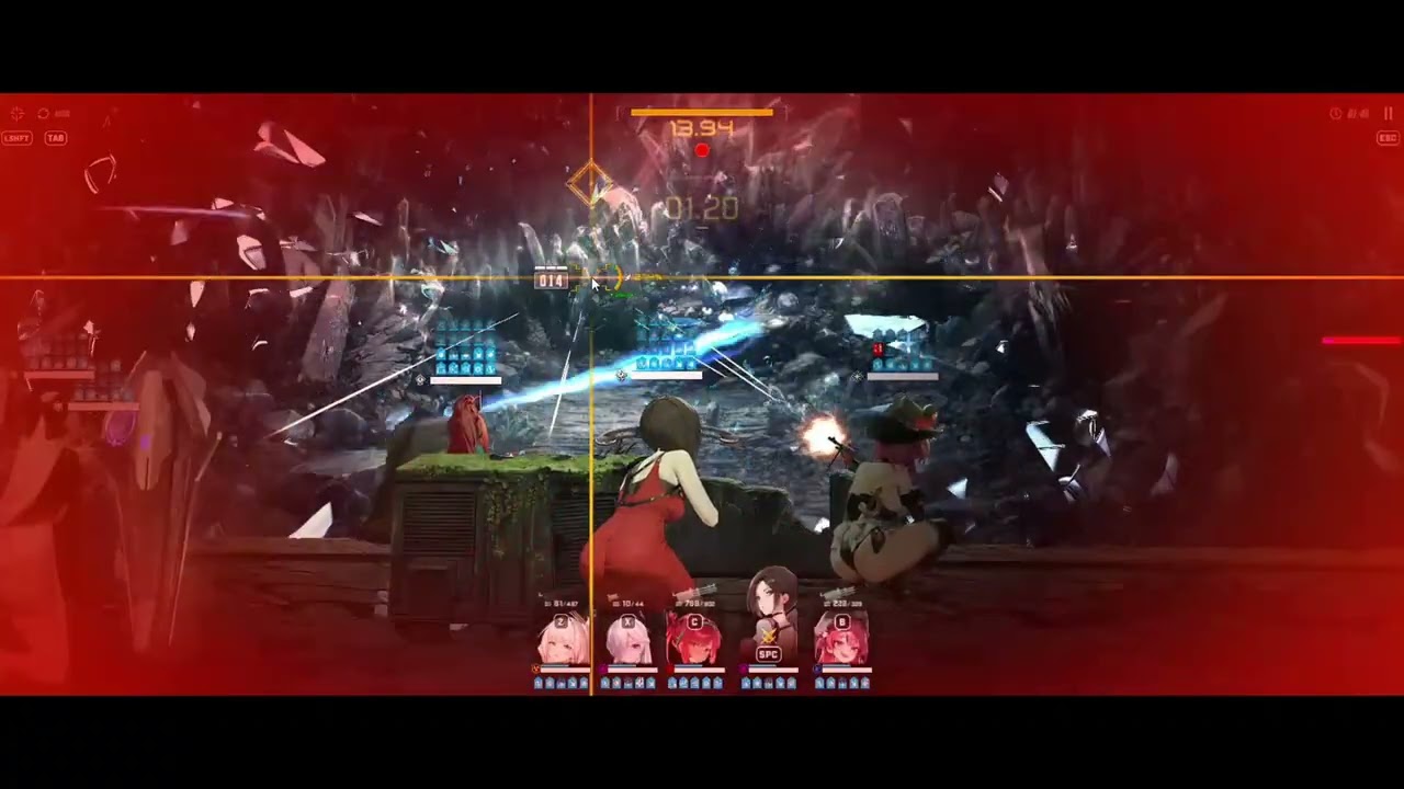 Nikke Hard Boss 31-36 Crystal Chamber(니케 하드 31-36 크리스탈 체임버), 크라신웡마(전투력 81.4만)