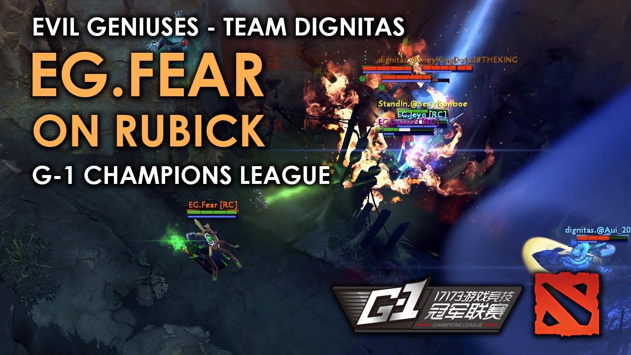 EG.Fear on Rubick @ G-1 Champions League